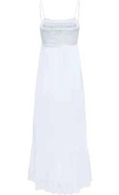 ONLY Kjole - Lou Smock - Bright White