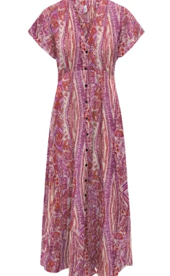 ONLY Kjole - Nova Mollie - Fuchsia Fedora w. Bohobabe