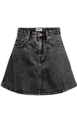 ONLY Nederdel - Eden - Washed Black