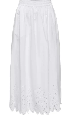 ONLY Nederdel - Tulum - Bright White