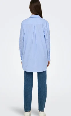 ONLY Skjorte - Laura Life - Bright White/Flower