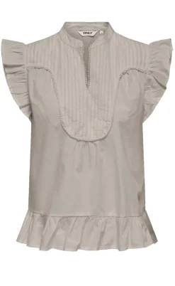 ONLY Top - Adda - Chateau Gray