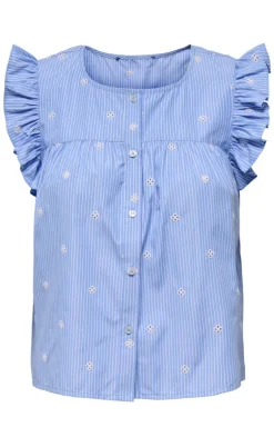 ONLY Top - Amanda - Coronet Blue