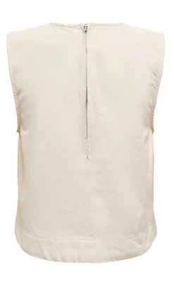 ONLY Top - Dorsi - Ecru