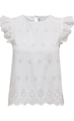 ONLY Top - Lou Life - Bright White
