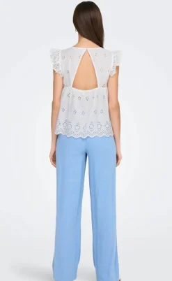ONLY Top - Lou Life - Bright White