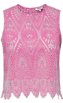 ONLY Top - Tulum - Fuchsia Pink