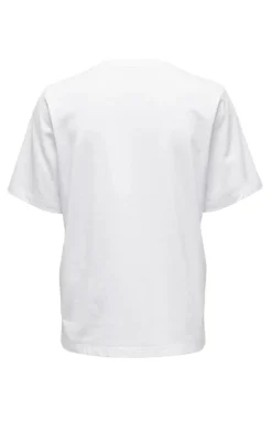 ONLY T-Shirt - Only S/S Tee - White