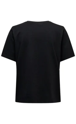 ONLY T-Shirt - Only S/S Tee - Black
