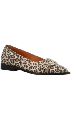 Phenumb Ballerina - Must S - Suede Leopard Brown