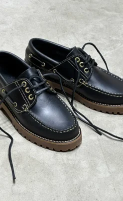 Phenumb Loafers - Rudder-X - Leather Black