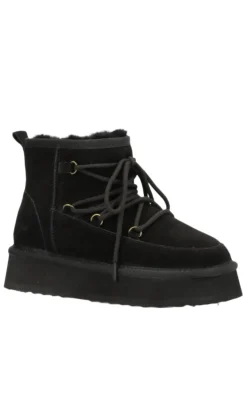 Phenumb Støvle - Dumble XL Lace - Black