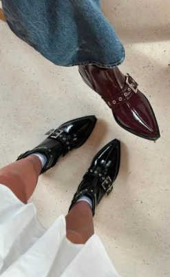 Phenumb Støvler - Justified P - Black Leather Patent