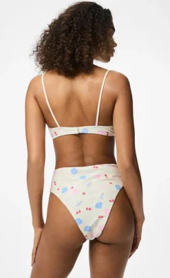 Pieces Bikini Underdel - Lippa - Cloud Dancer/Doodle