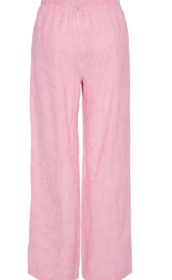 Pieces Bukser - Apia - Pink Lemonade/Bright White