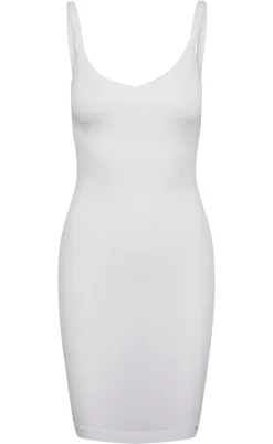 Pieces Kjole - Ballroom - White