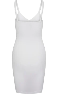 Pieces Kjole - Ballroom - White