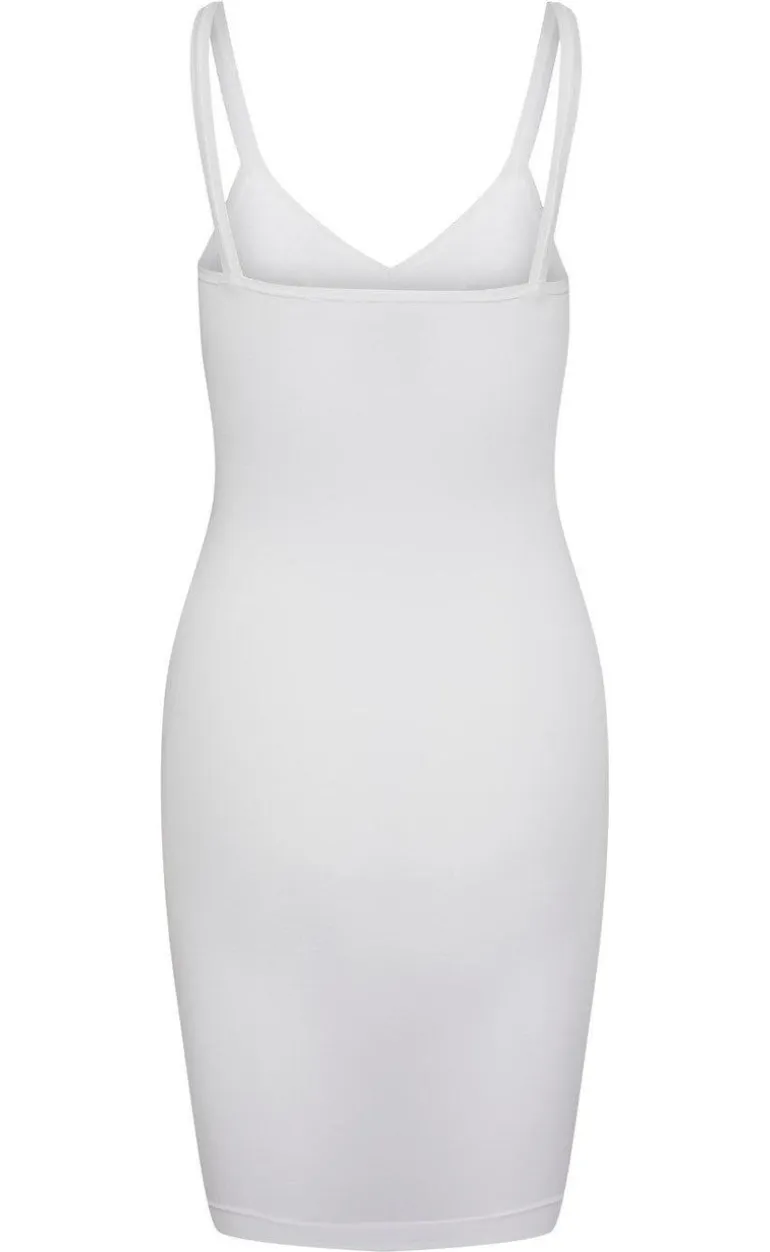 Pieces Kjole - Ballroom - White