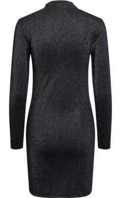 Pieces Kjole - Monica - Black Silver