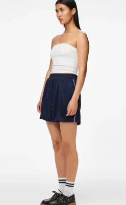 Pieces Shorts - Grace Track - Navy Blazer