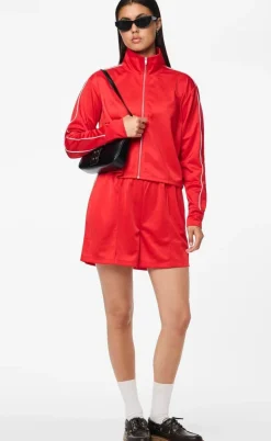 Pieces Shorts - Grace Track - High Risk Red