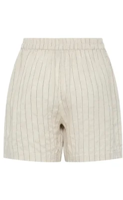 Pieces Shorts - Pia - Birch/Black