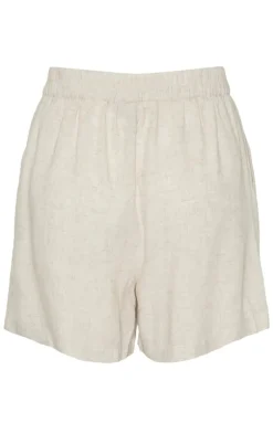 Pieces Shorts - Pia - Birch Melange