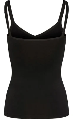 Pieces Top - Plain - Black
