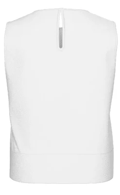 Pieces Top - Salume - Bright White