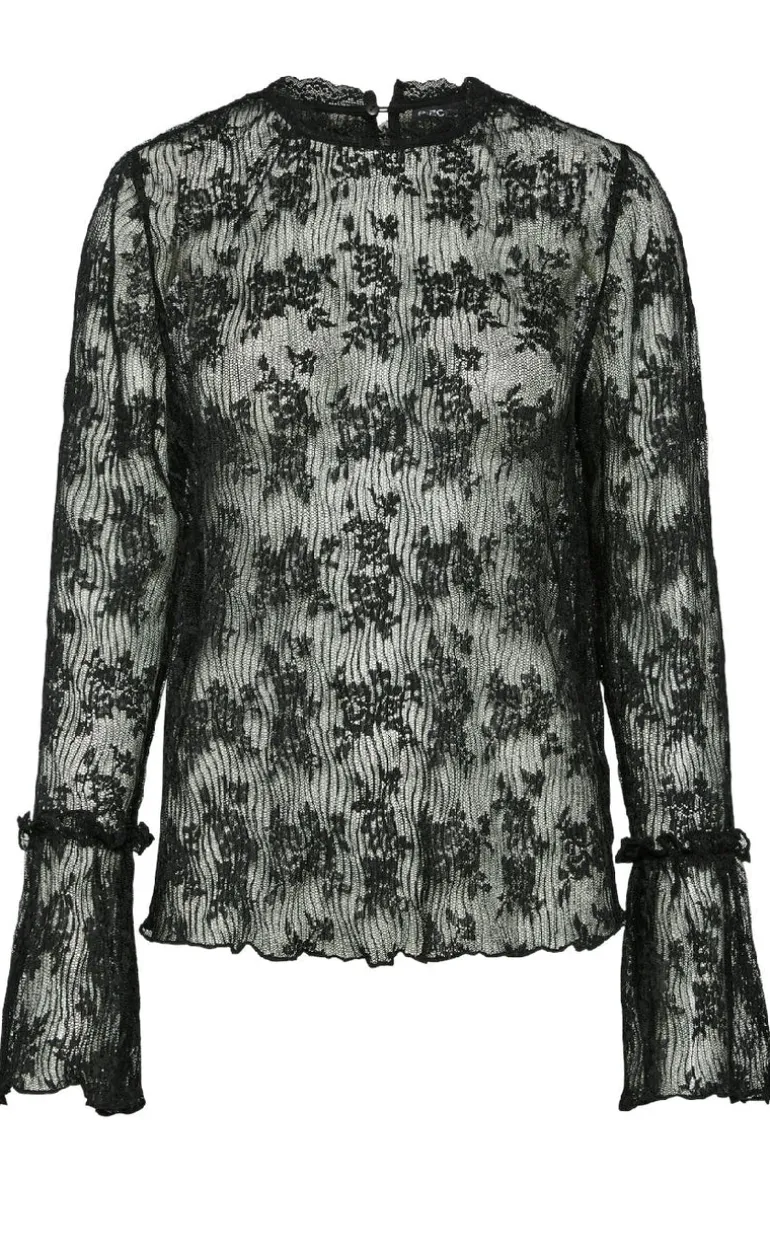 Pieces Top - Semma - Black