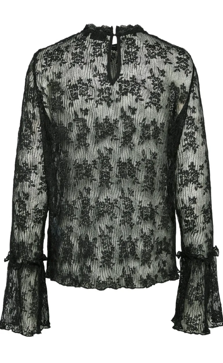 Pieces Top - Semma - Black