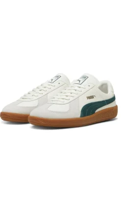 Puma Sneakers - Army Trainer - Warm White/Dark Myrtle