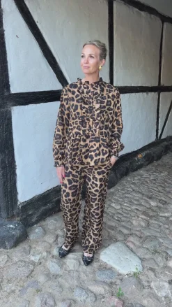 Say INA Copenhagen Bukser - Ida - Leopard