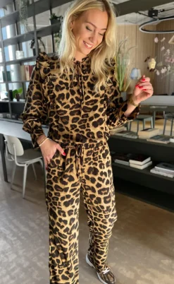 Say INA Copenhagen Bukser - Ida - Leopard