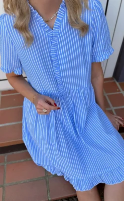 Say INA Copenhagen Kjole - Catja Summer - Blue Striped