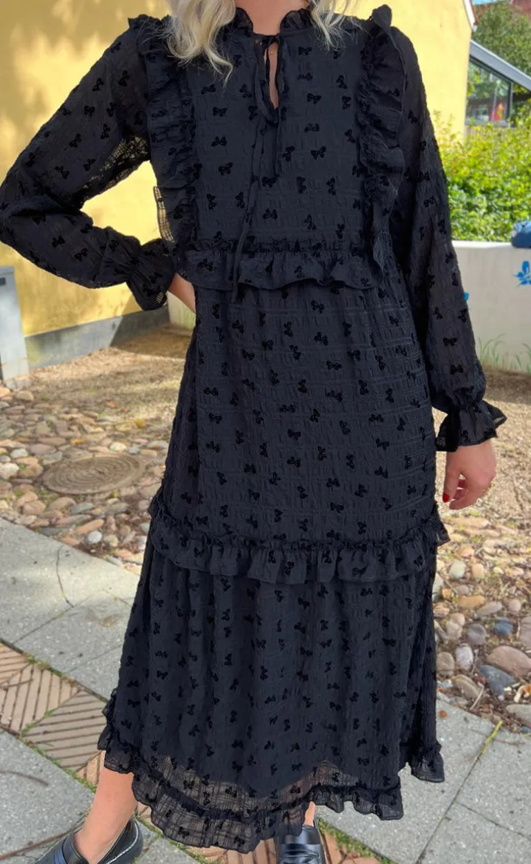 Say INA Copenhagen Kjole - Elina - Black Bows