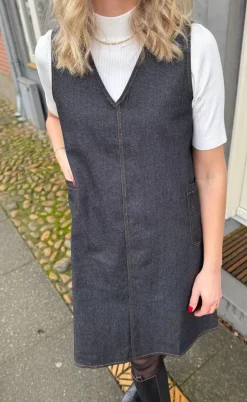 Say INA Copenhagen Kjole - Ania Spencer - Grey / Black Denim