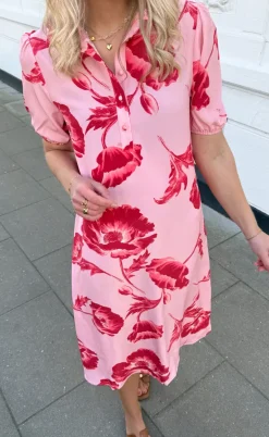 Say INA Copenhagen Kjole - Celeste - Rosy Flower