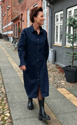 Say INA Copenhagen Kjole - Vera - Midnight Blue