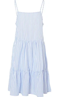 Say INA Copenhagen Kjole - Sisi - Blue White Stripe