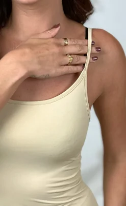 Say INA Copenhagen Kjole - Elena Slip - Nude