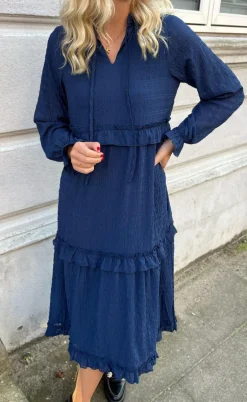 Say INA Copenhagen Kjole - Pam - Navy Blue