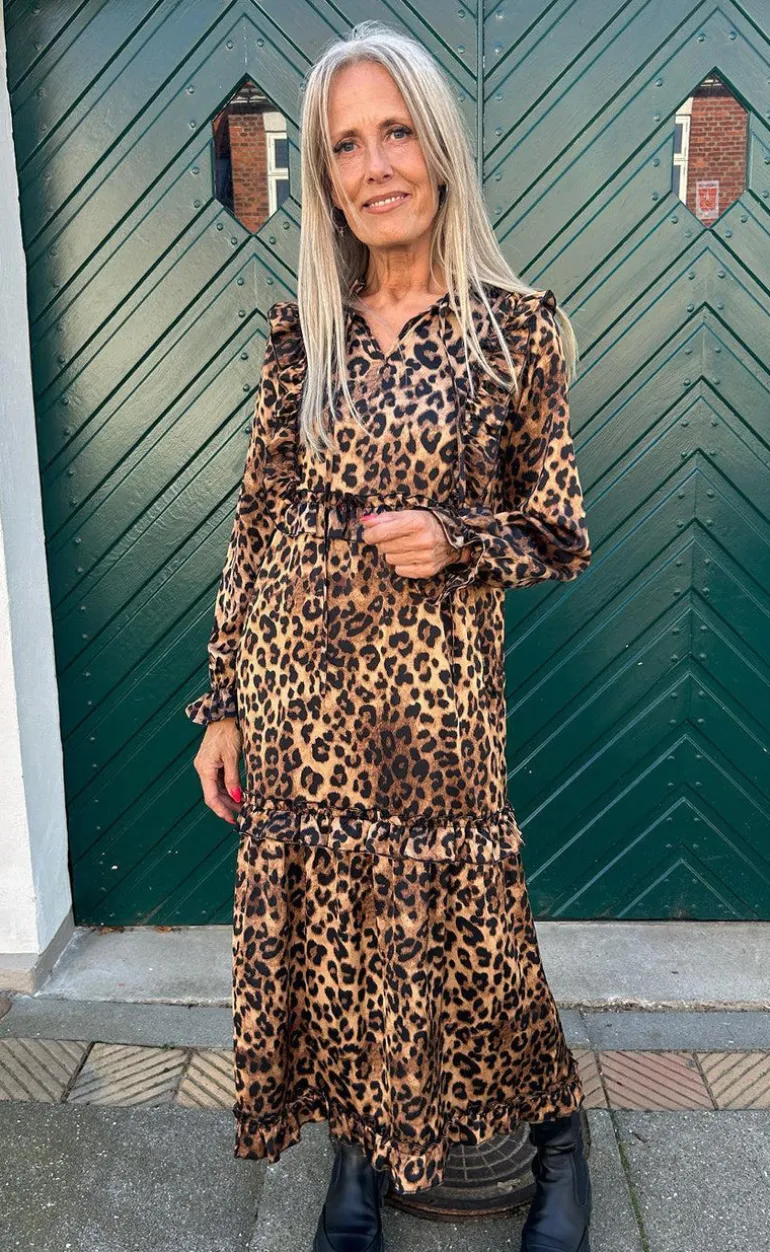 Say INA Copenhagen Kjole - Elina - Leopard