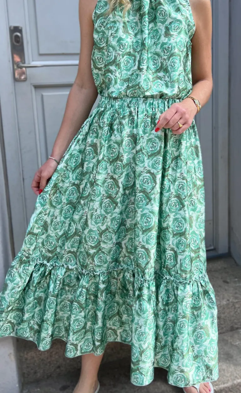Say INA Copenhagen Nederdel - Hanna - Green Roses