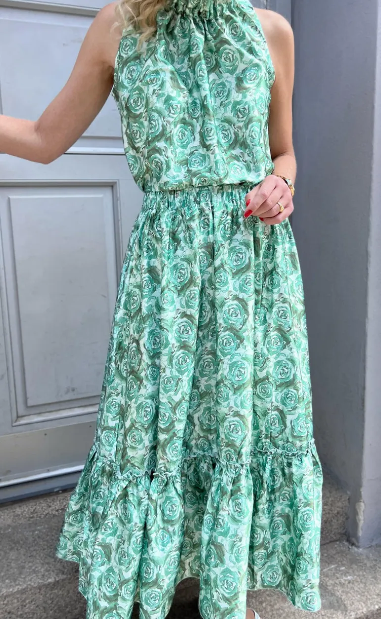 Say INA Copenhagen Nederdel - Hanna - Green Roses