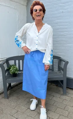 Say INA Copenhagen Nederdel - Patricia - Deep Blue