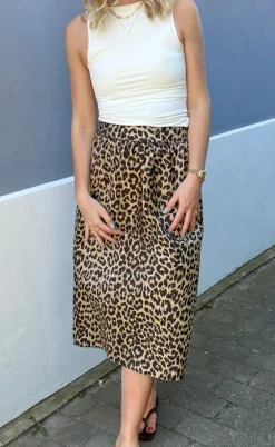Say INA Copenhagen Nederdel - Patricia - Shiny Leopard