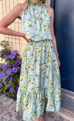 Say INA Copenhagen Nederdel - Hanna - Green Summer