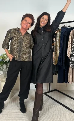 Say INA Copenhagen Polo / Skjorte - Patricia - Leopard