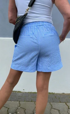Say INA Copenhagen Shorts - Liv - Blue Striped